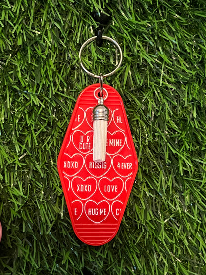 Motel Keychain