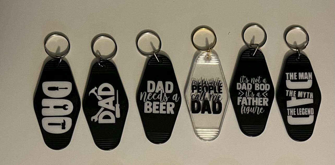 Motel Keychain