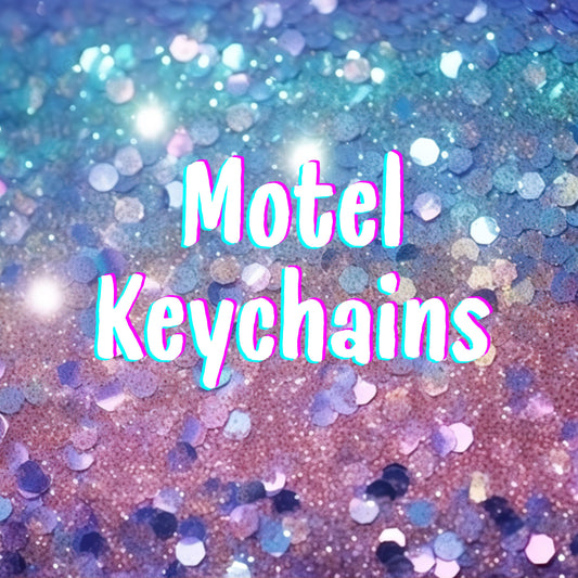 Motel Keychain