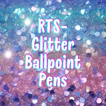 RTS Glitter ballpoint Pens