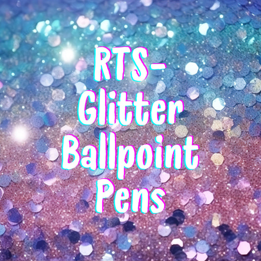 RTS Glitter ballpoint Pens