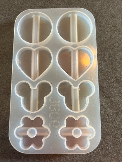 Resin Straw toppers- Design your own