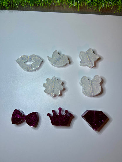 Resin Straw toppers Pre-made