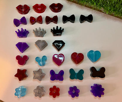 Resin Straw toppers Pre-made