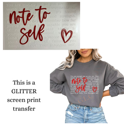 Monday DROP-  NEW *GLITTER* heat transfers